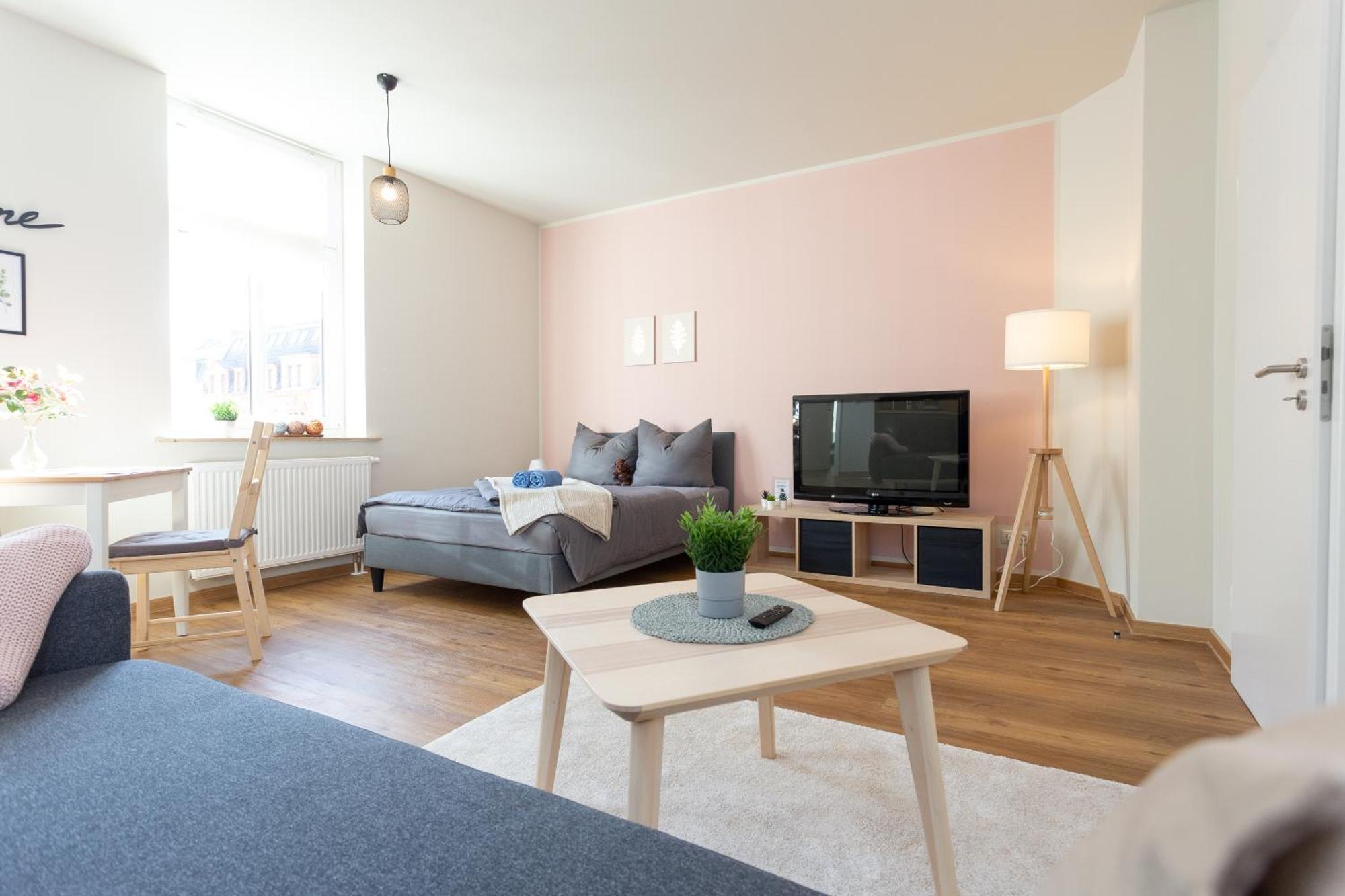 Fullhouse - Zwickau - F45 Apartments - Smarttv - Nespresso Bagian luar foto